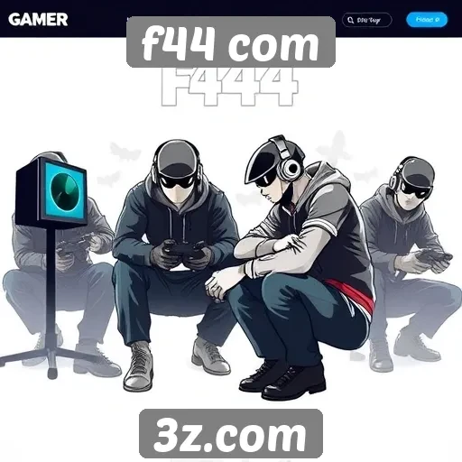 Impacto do site f44 com na comunidade gamer